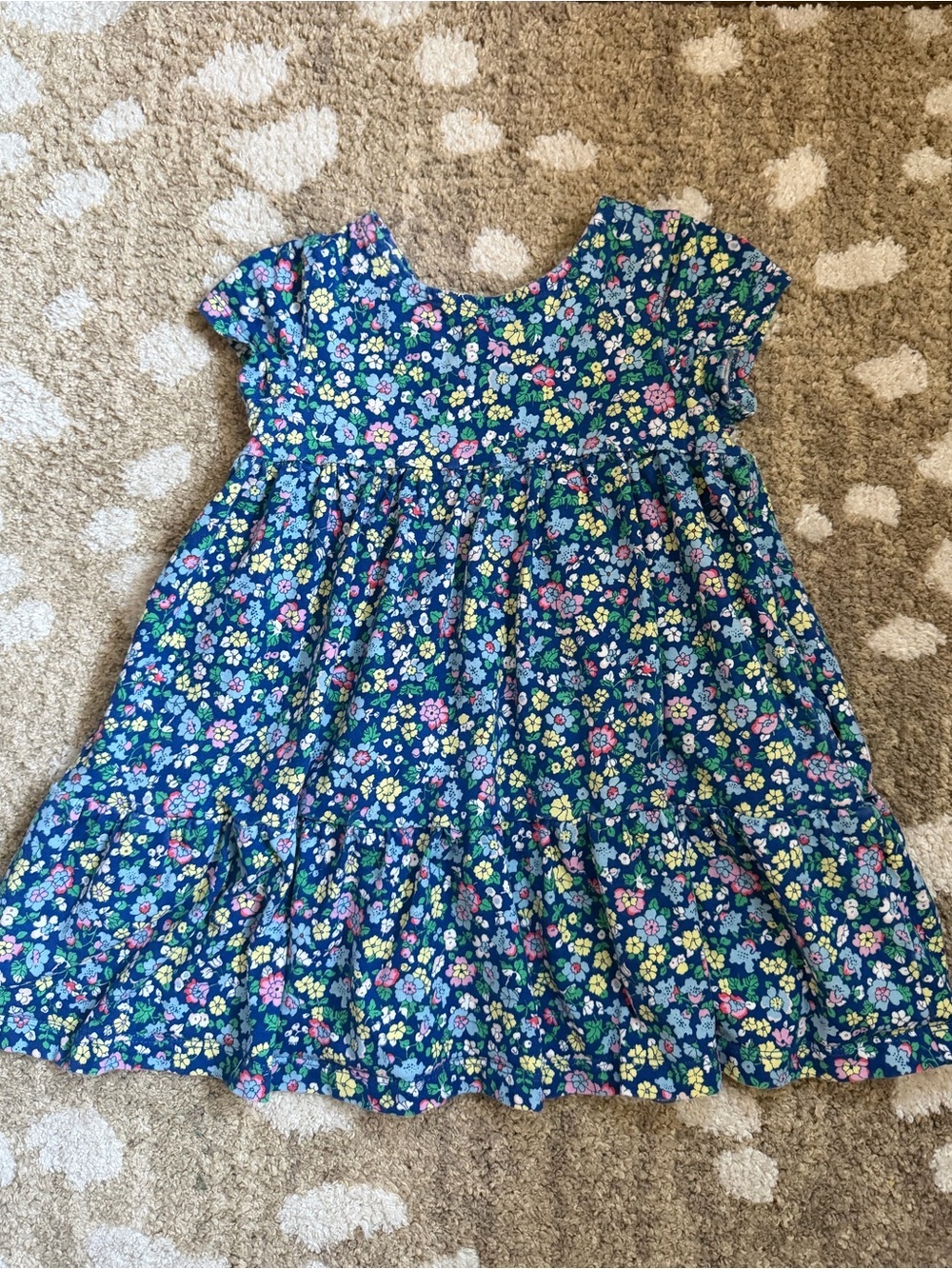 Mini Boden Tiered Twirly Dress 2-3 yr